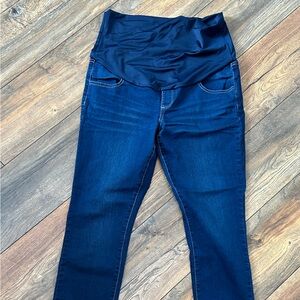 Stylish Blue Women's Maternity Jeans